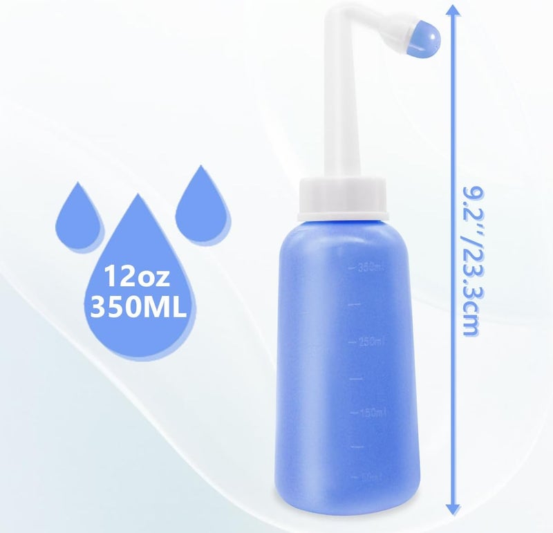 Showvigor 350ml Perineal Bottle Postpartum Essentials Upside Down Peri Bottle for Perineal Recovery(Purple) - Image 2