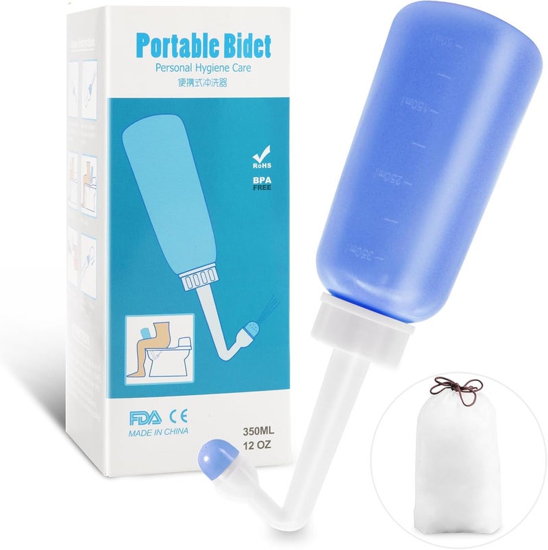 Showvigor 350ml Perineal Bottle Postpartum Essentials Upside Down Peri Bottle for Perineal Recovery(Purple) - Image 1