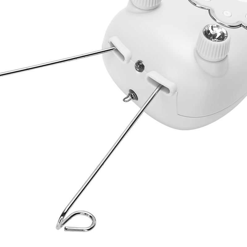 أداة إزالة الشعر البدنية بالخيوط الكهربائية من القطن أداة إزالة فيزيائية بالخيوط أبيض - Image 1