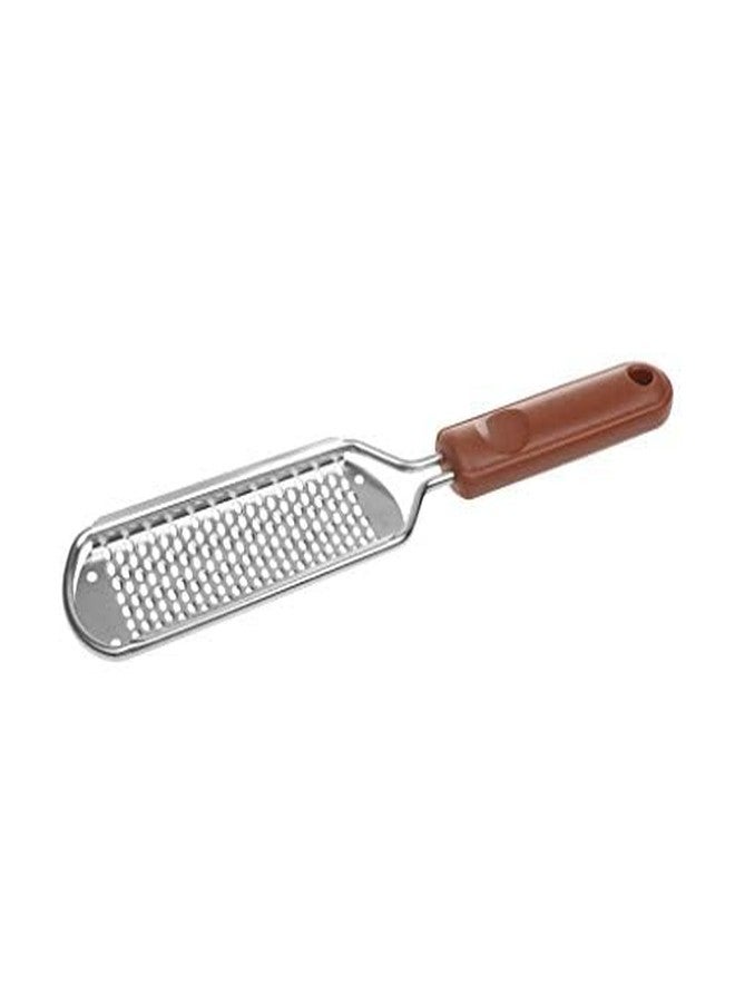 RADIONICS Stainless Steel Replacement Foot Rasp Exfoliating Pedicure Tool - Brown - Image 1