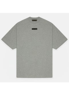 2024 New Essentials Mens T-Shirt Loose-Fit Trendy Brand Fog High Street Style Womens Same Model Spring Season deep wheat ash