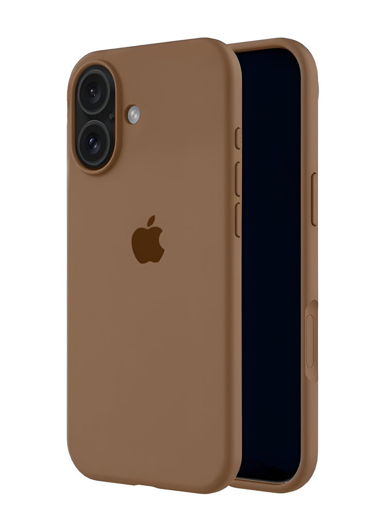 جراب iPhone 17 من السيليكون السائل الفاخر، غطاء هاتف ناعم مغطى بالكامل بثلاث طبقات لهاتف iPhone 17، بطانة من الألياف الدقيقة مضادة للخدش، جراب هاتف iPhone 17 مقاس 6.3 بوصة - Image 1