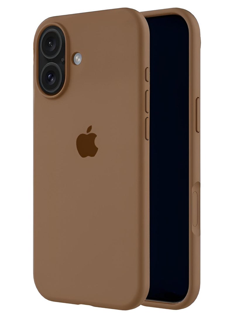 جراب iPhone 17 من السيليكون السائل الفاخر، غطاء هاتف ناعم مغطى بالكامل بثلاث طبقات لهاتف iPhone 17، بطانة من الألياف الدقيقة مضادة للخدش، جراب هاتف iPhone 17 مقاس 6.3 بوصة - Image 1