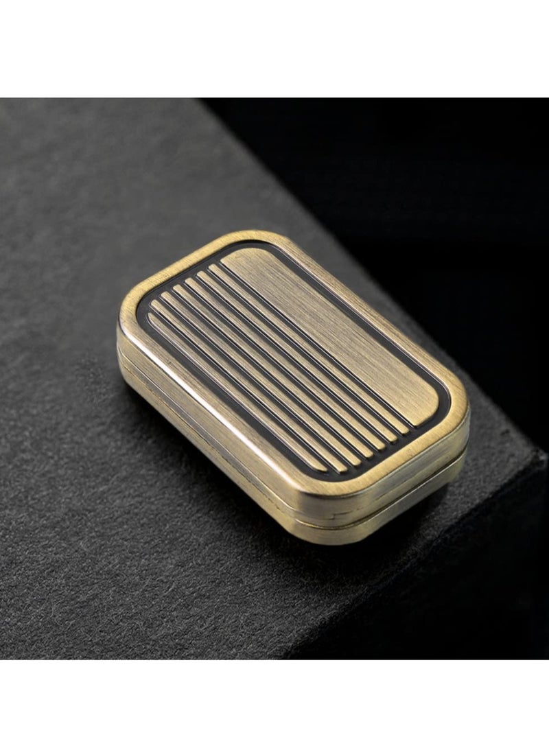 Excefore Premium Magnetic Fidget Blocks,Fun Push Sliders for Stress Relief and Everyday Carry - Perfect Gift for Men and Boys (Brass CP3) - Image 4
