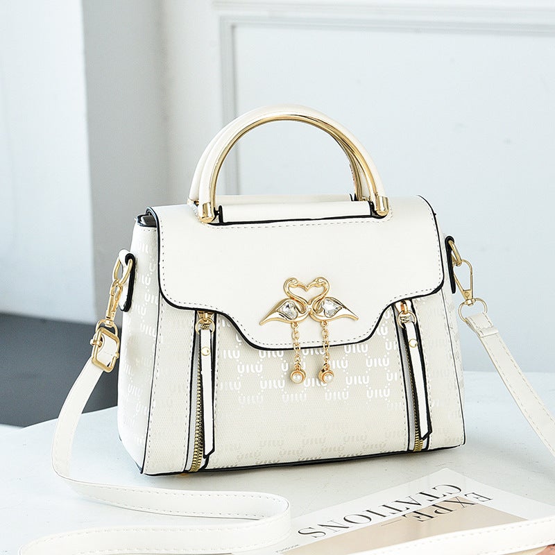 Light Luxury Fashion Texture Women'S Handbag Popular Forest Style Lightweight Single Shoulder Crossbody Small Square Bag - Image 3