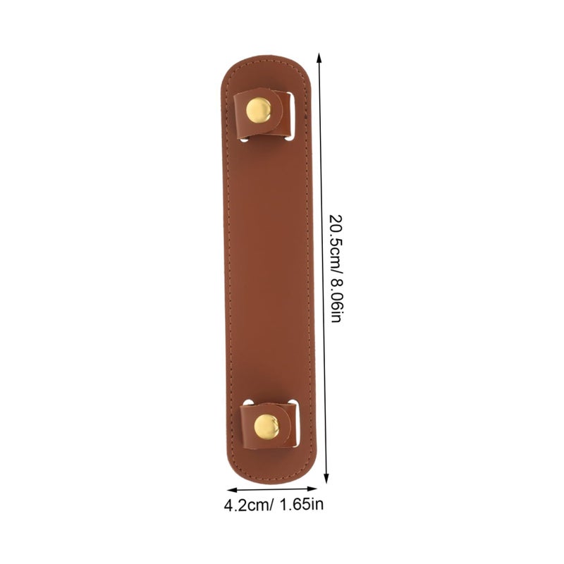 Brown Tote Bag Shoulder Strap Buffer Comfortable Shoulder Pad For Backpack - Image 3