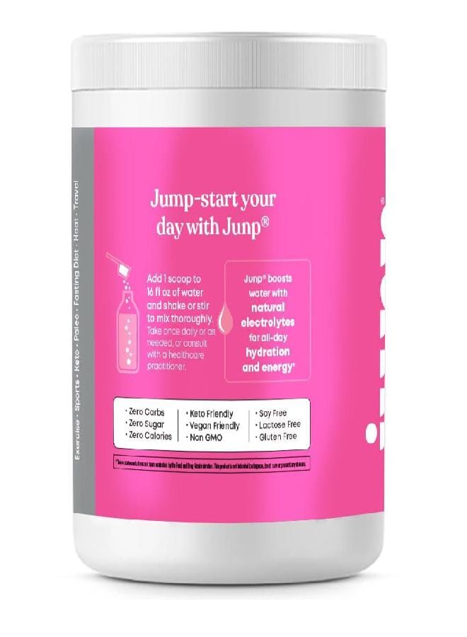 JUNP JUNP Hydration Electrolyte Powder, Electrolytes Drink Mix, Hydration Mix, Sugar Free, Gluten Free, 0 Calories, 0 Carbs, Keto Friendly, NON - GMO Kosher, 90 Servings. (Peach)… (Dragonfruit Limeade) - Image 4