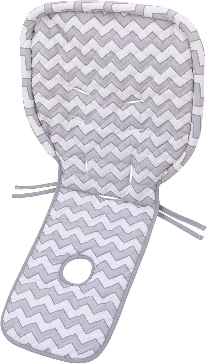 Sumersault Gray Chevron High Chair Pad - Image 3