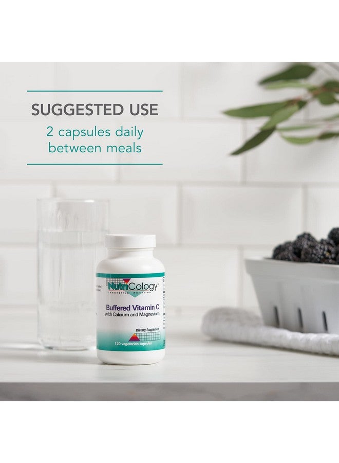 Nutricology, Buffered Vitamin C - Antioxidant Supplements, Calcium and Magnesium Tablets, Daily Vitamins and Minerals, Vitamin C Capsules - 120 Capsules 1-Pack - Image 5