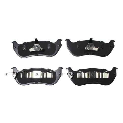 IBESTWOLF Front and Rear Ceramic Brake Pad for 1998-2002 Ford Crown Victoria Lincoln Town Car Mercury Grand Marquis, Disc Brake Pad Replacement P-748 P-674A - Image 5