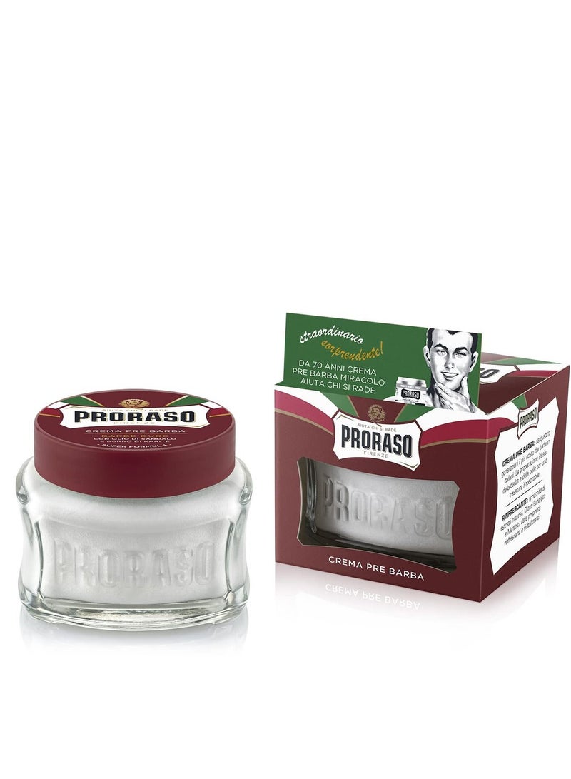 بروراسو Proraso Pre Shave Cream Nourishing for Coarse Beards - Image 1