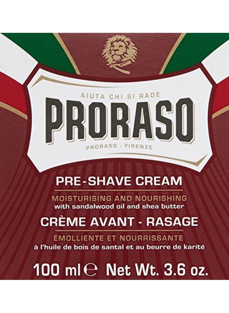 بروراسو Proraso Pre Shave Cream Nourishing for Coarse Beards - Image 2