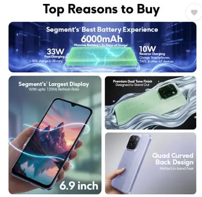 Poco C85 5G Power Black 4GB RAM 128GB ROM - Image 2