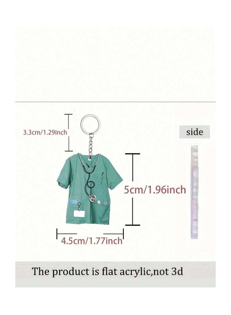 Acrylic keychain for nurse uniform - Image 4