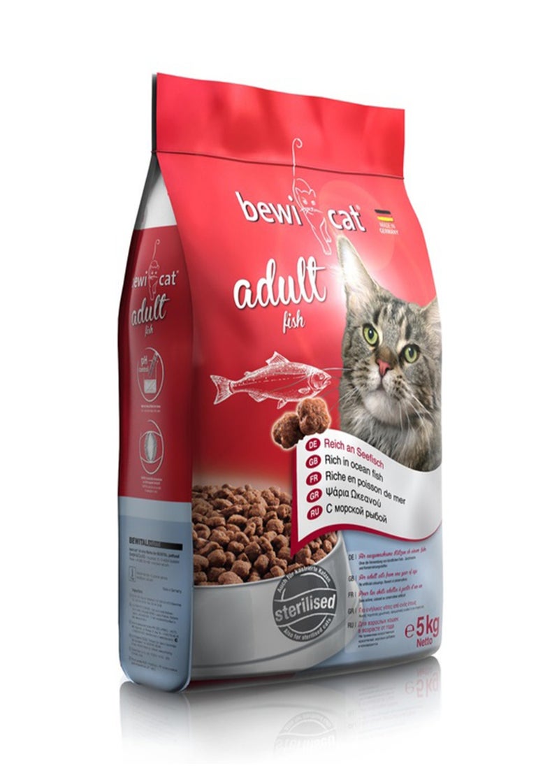 Bewi Cat BEWI CAT Adult FISH 5 kg 