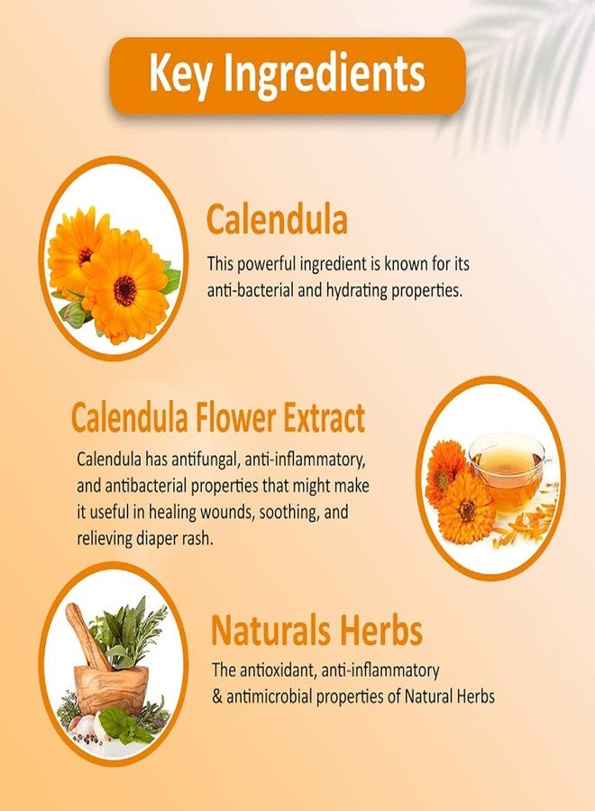 Omeo Calendula Body Wash Shower Gel - Women & Men, 200ml(2pack)|Protects- Dryness, Rough Patches & Uneven Skin Texture |Moisturizes with Glycerine |No Paraben, Gentle Cleanser with Calendula Extract - Image 2