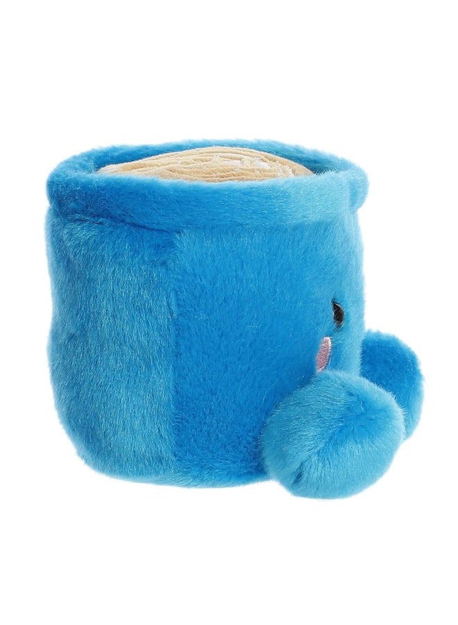 AURORA ® Adorable Palm Pals™ Letti Latte™ Stuffed Animal - Fun Collectible Plush for Kids and Adult Collectors - Perfect for Decorating Rooms and Birthday Gifts - Blue 5 Inches - Image 4
