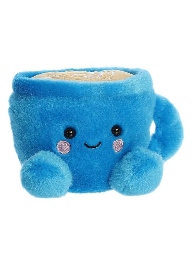 AURORA ® Adorable Palm Pals™ Letti Latte™ Stuffed Animal - Fun Collectible Plush for Kids and Adult Collectors - Perfect for Decorating Rooms and Birthday Gifts - Blue 5 Inches - Image 3