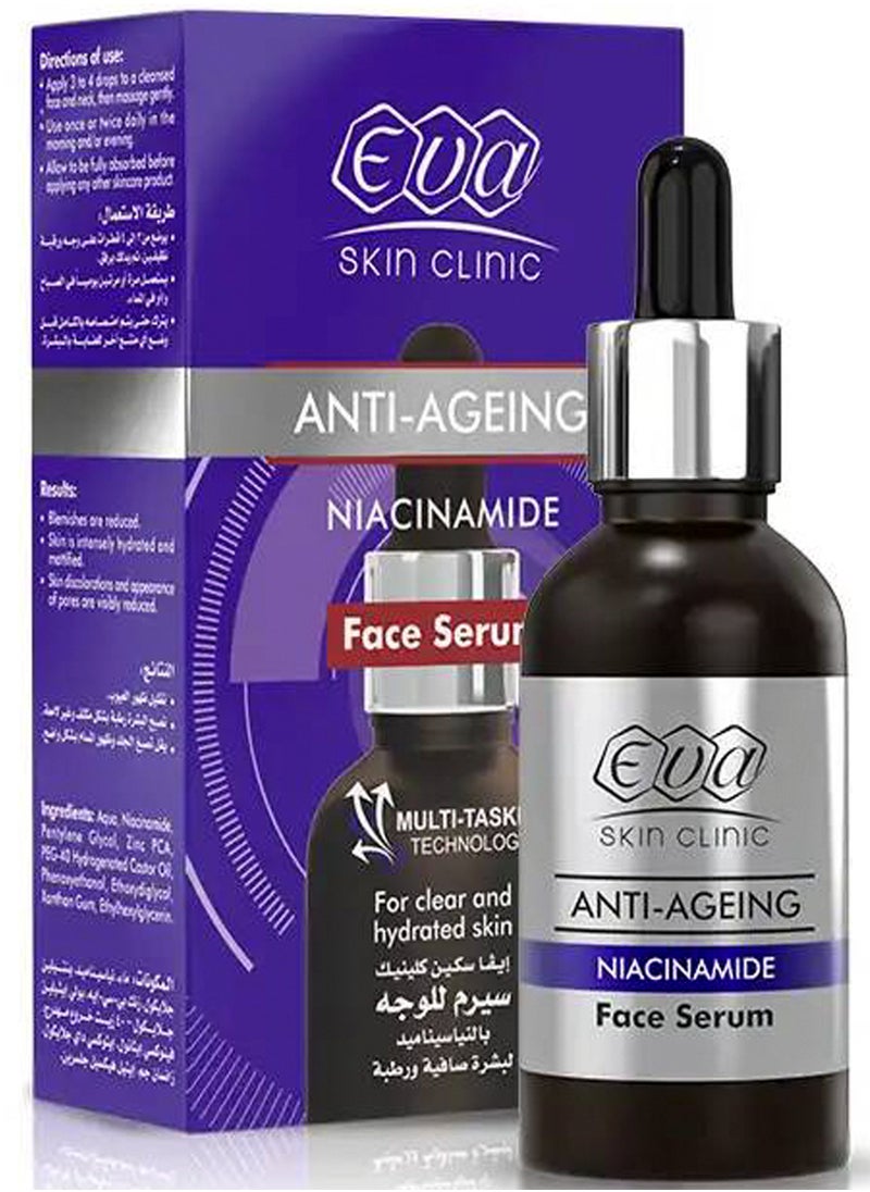 Eva Eva Niacinamide Anti Ageing Facial Serum 30ml  - Image 1