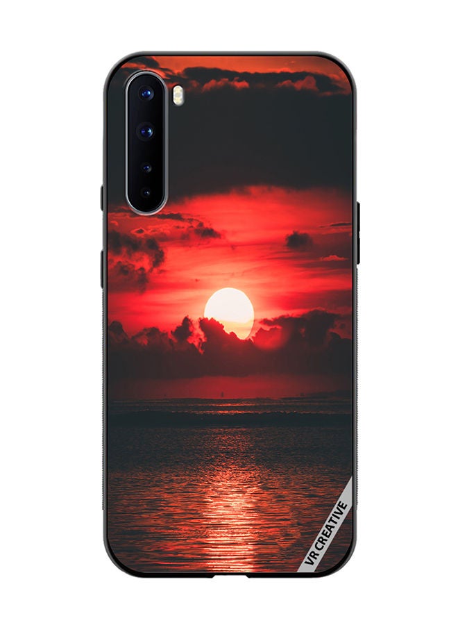 VR CREATIVE Protective Case Cover For OnePlus Nord Loving Sun Design Multicolour - Image 1