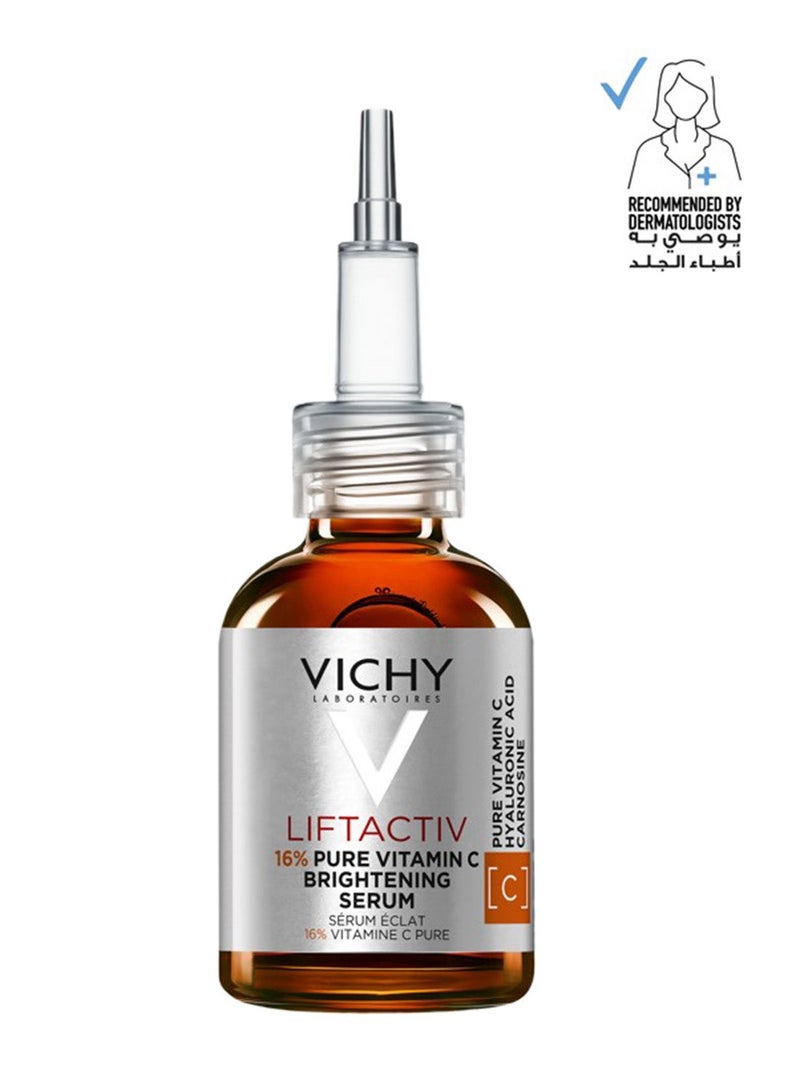 VICHY Liftactiv Vitamin C 16% Serum for Anti Aging And Brightening 20ml + Capital Soleil Dry Touch Anti Shine Sunscreen 50ml - Image 2