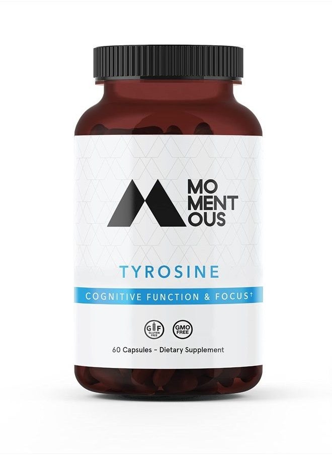 Momentous - Huberman Stack, Tyrosine Capsules, 60 Servings - Image 1