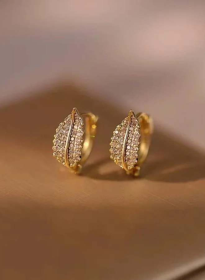 تايك تو Embellished Huggie Earrings