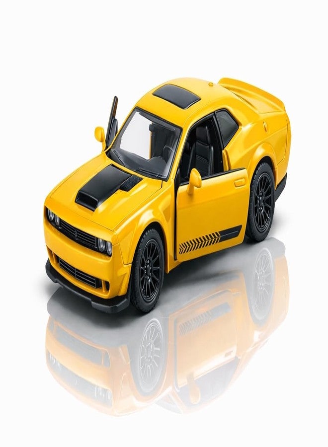 Space Enterprises 1:64 Diecast Model Car Racing Toy with Opening Doors | Metal Body & Detailed Interior | Mini Collectible Car for Kids (Black Colour) - Image 4
