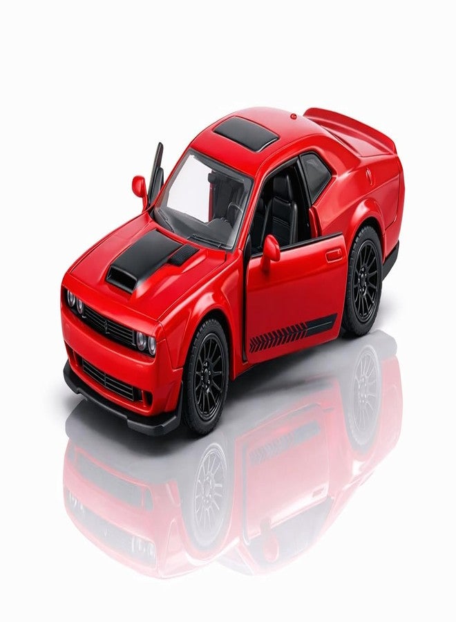 Space Enterprises 1:64 Diecast Model Car Racing Toy with Opening Doors | Metal Body & Detailed Interior | Mini Collectible Car for Kids (Black Colour) - Image 3