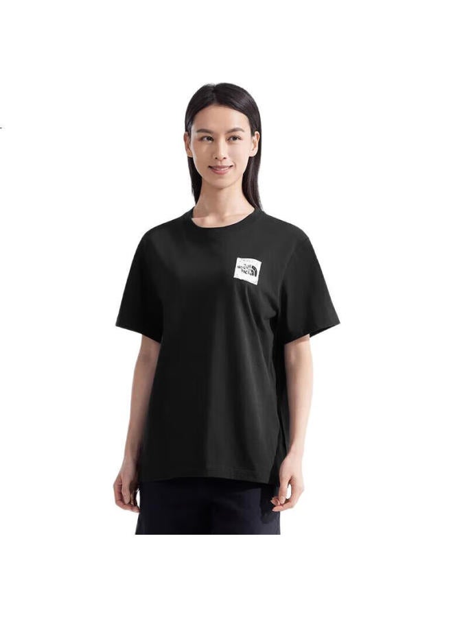 The North Face Short Sleeve T-Shirt For Couples Outdoor Comfortable And Breathable 8Ey8 Black/Jk3 Xxl