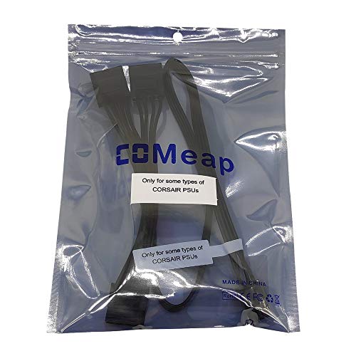 COMeap Molex Power Cable for Corsair PSUs, 6 Pin to 3X 4 Pin Molex Female Hard Drive Power Adapter Splitter for BTC Mining Riser Card 20-in - Image 5