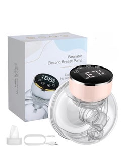 Breast Pump Hands Free of Longer Battery Life & LED Display, Portable Electric Breast Pump with 3 Modes & 9 Levels & Low Noise, 24 mm / 17mm & 19mm & 21mm Inserts