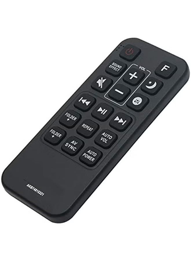 PROMASS - New AKB74815321 Replace Remote fit for LG Sound Bar System SH5 SH4 SH5B SJ5 SJ5Y SPJ5B-W SJ4Y SPJ4B-W - Image 1
