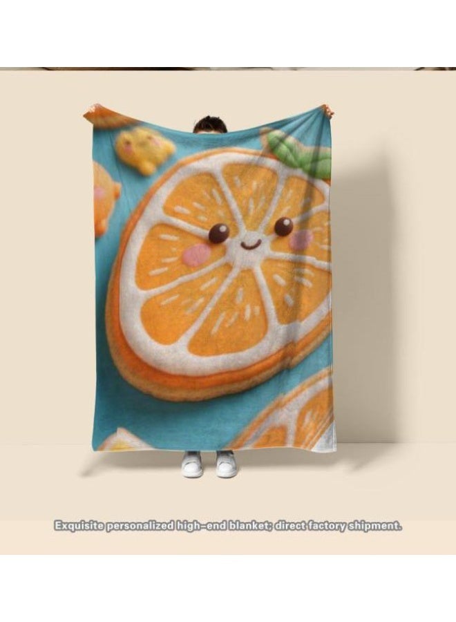 general Baby and children's cartoon flannel thin blanket (warm and comfortable, suitable for sleep, game use) 70cm*100cm - Image 2