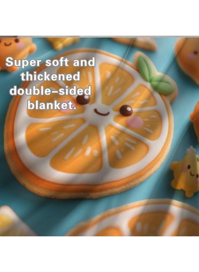 general Baby and children's cartoon flannel thin blanket (warm and comfortable, suitable for sleep, game use) 70cm*100cm - Image 5