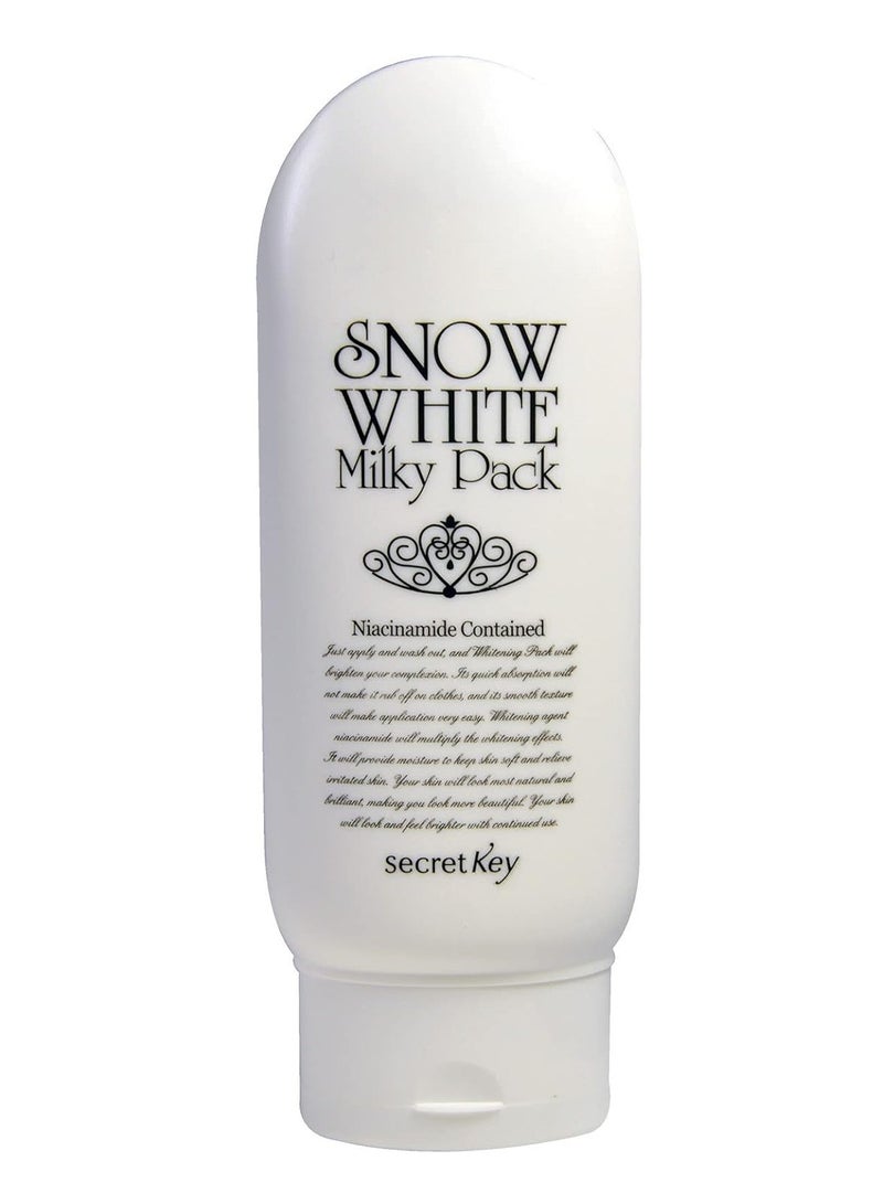 Secret Key [Secret Key] Snow White Milky Pack 200g, Korea cosmetic, Brightening, Moisturizing - Image 3