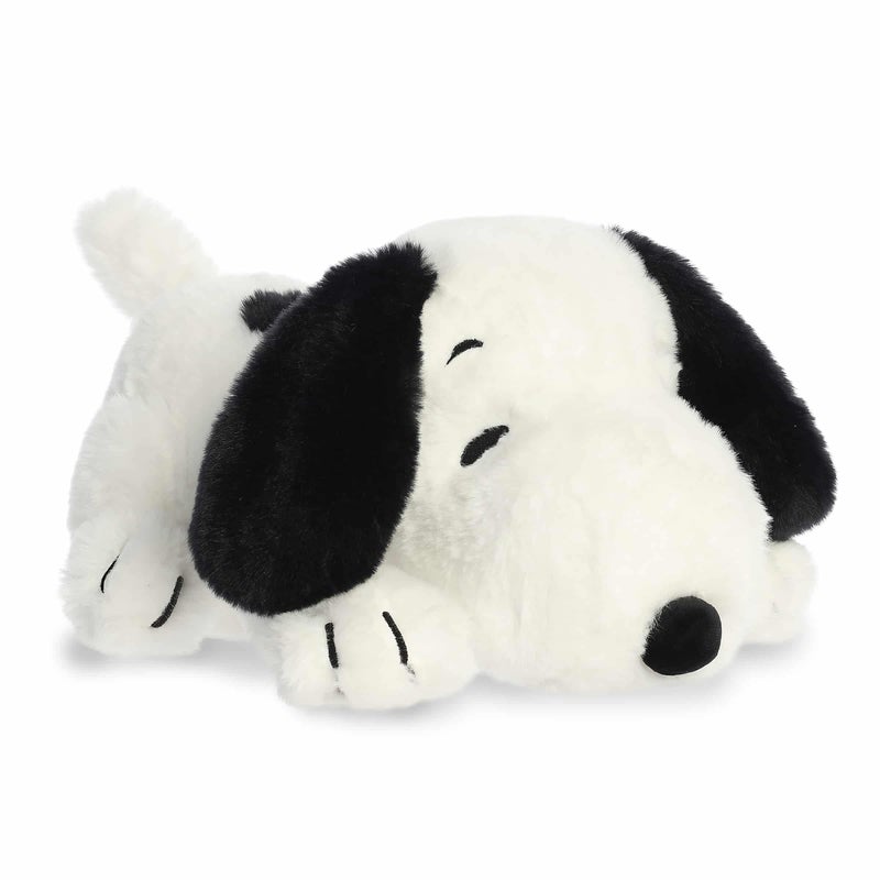 Aurora Adorable Peanuts Cuddles Snoopy Stuffed Animal - Officially Licensed Toys for All Snoopy Fans - Nostalgic Gift for Adults and Birthday Celebrations - White 12 Inches - Image 3