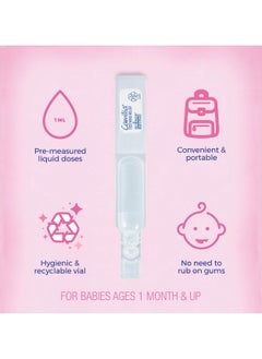 Boiron Teething Relief, 1 Months & Up, 15 Pre-Measured Liquid Doses, .034 fl oz (1 ml) Each  - Image 5
