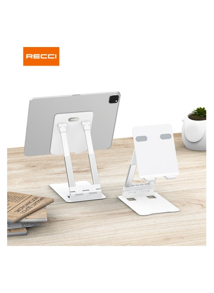 RECCI RHO-M08 DESKTOP FLAT HOLDER - WHITE