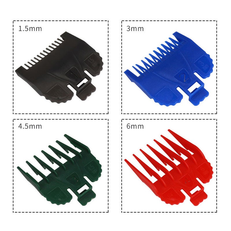 8Pcs/Set Universal Limit Comb for Hair Trimmer Haircut Guide Attachment Barber Haircutter Replacement Accessory - Image 3