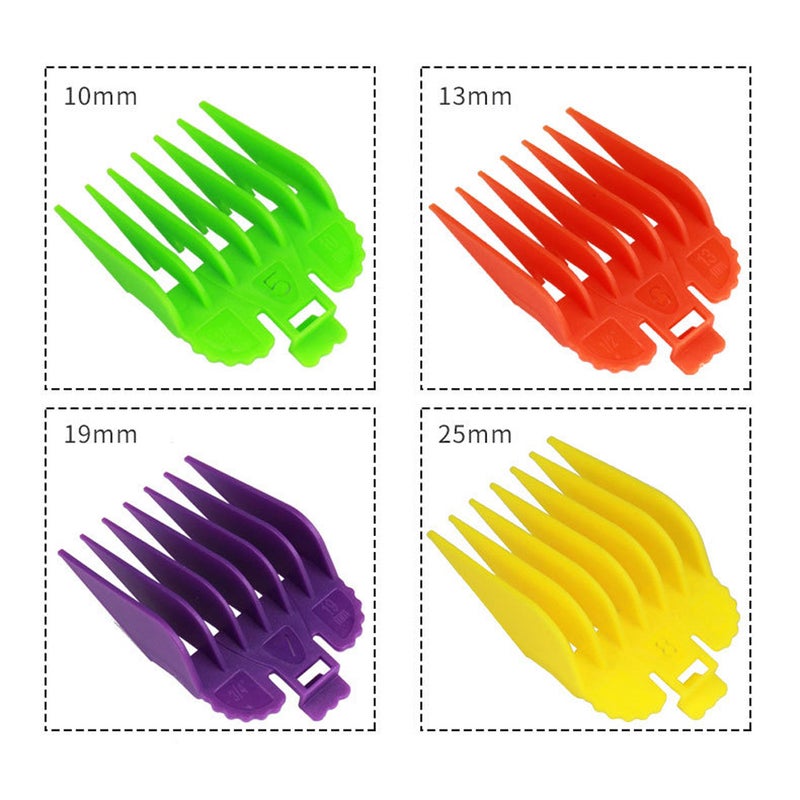8Pcs/Set Universal Limit Comb for Hair Trimmer Haircut Guide Attachment Barber Haircutter Replacement Accessory - Image 2