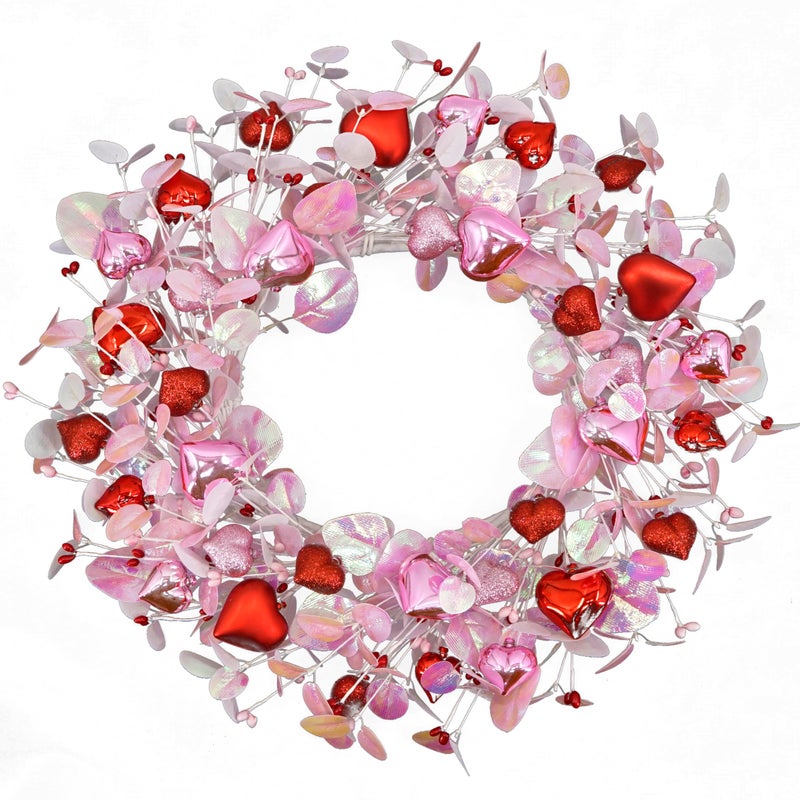 AMF0RESJ Valentine's Day Wreath for Front Door Indoor Outdoor Wedding Decor - Image 1
