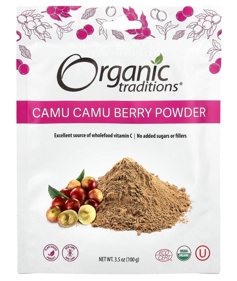 Organic Traditions Camu Camu Berry Powder  3.5 oz (100 g)