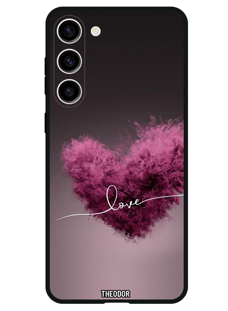 Theodor جراب واقٍ مضاد للخدش ومقاوم للصدمات لهاتف Samsung Galaxy S23 FE Love - Image 1