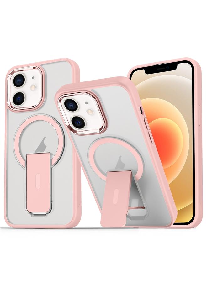 اس-توب جراب لهاتف iPhone 12 / 12 Pro مصنوع من مادة TPU الهجينة المصنوعة من الأكريليك مع حامل MagSafe - Image 1