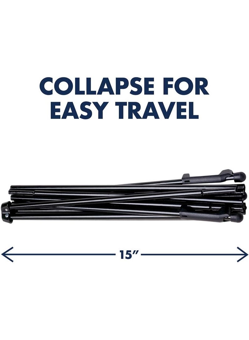 Quartet Easel Stand, Collapsible, Portable Display Stand for Home School Supplies, Home Office Supply Tripod for Posters, Paintings, Art or White Boards, Base 63" Max. Height, Supports 5 lbs. (29E) - Image 3