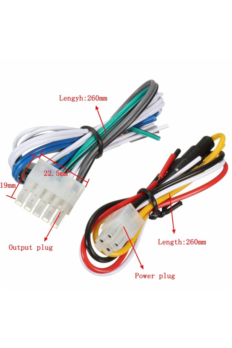 إيروريكس نظام صوتي أحمر للدراجات النارية 12 فولت، يدعم بطاقة SD وUSB وMP3، مزود بتقنية بلوتوث وجهاز تحكم عن بعد، ستيريو ثنائي القنوات... - Image 5