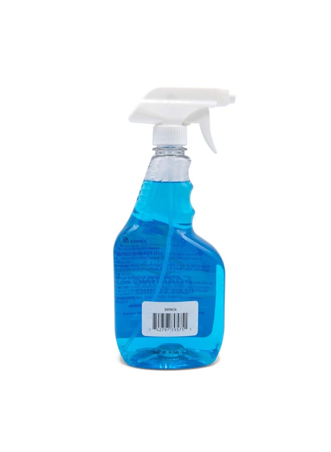 Clorox Foaming All Purpose Bleach Free Glass Cleaner Spray Blue 680 ml 8716706 - Image 3