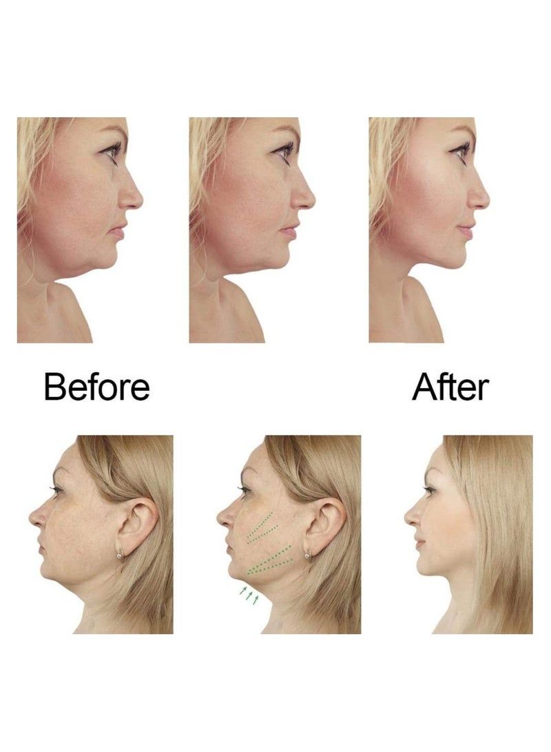 Y&D V Line Mask 10pcs Neck Mask Face Care Contour Lifting Up V-shape Facial Moisturizing Firming for Chin  - Image 5