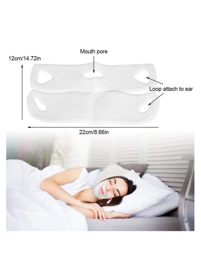 Y&D V Line Mask 10pcs Neck Mask Face Care Contour Lifting Up V-shape Facial Moisturizing Firming for Chin  - Image 4
